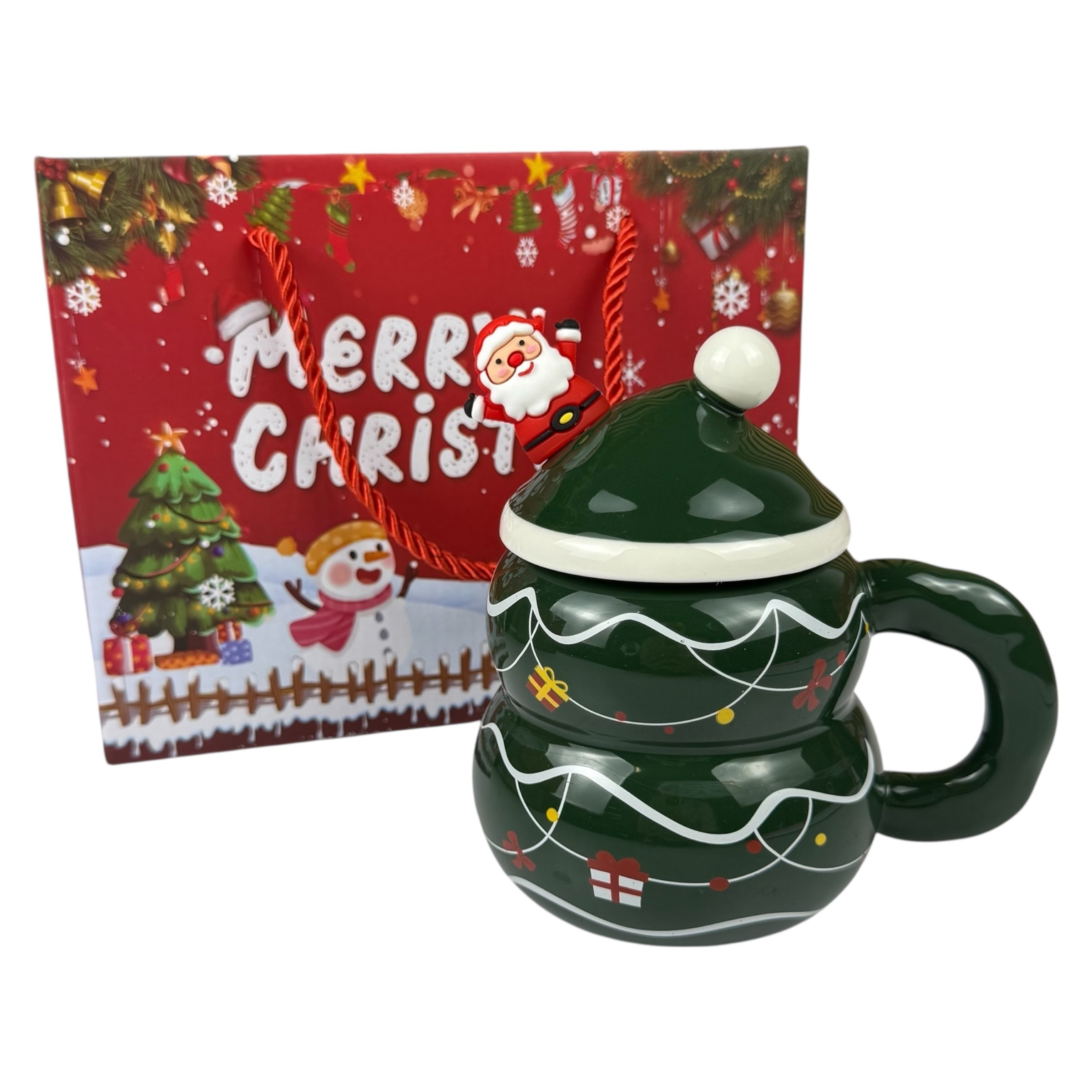 New Year's Cup in Miracles gift box, green, 420ml