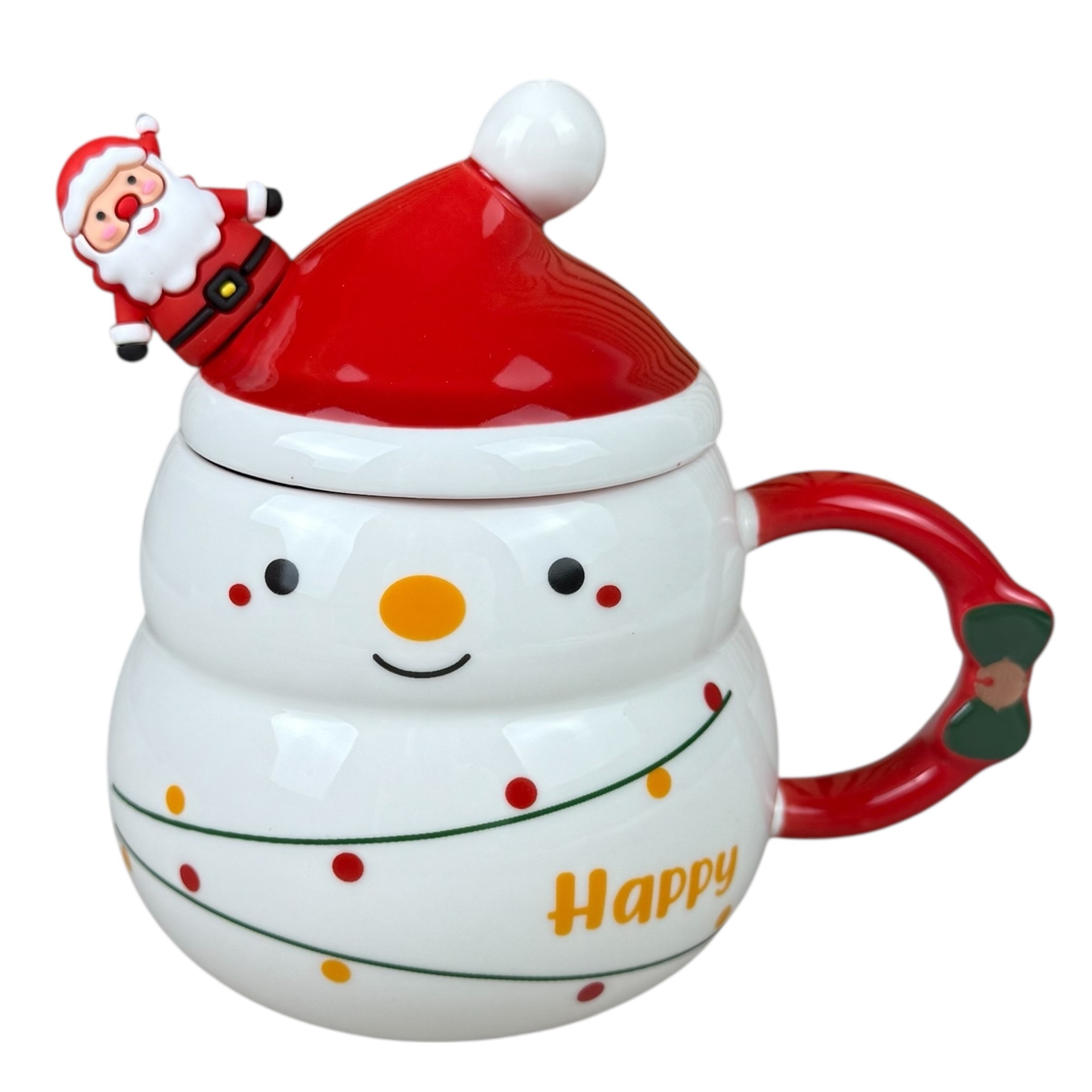Santa Party Christmas Mug white, 480 ml