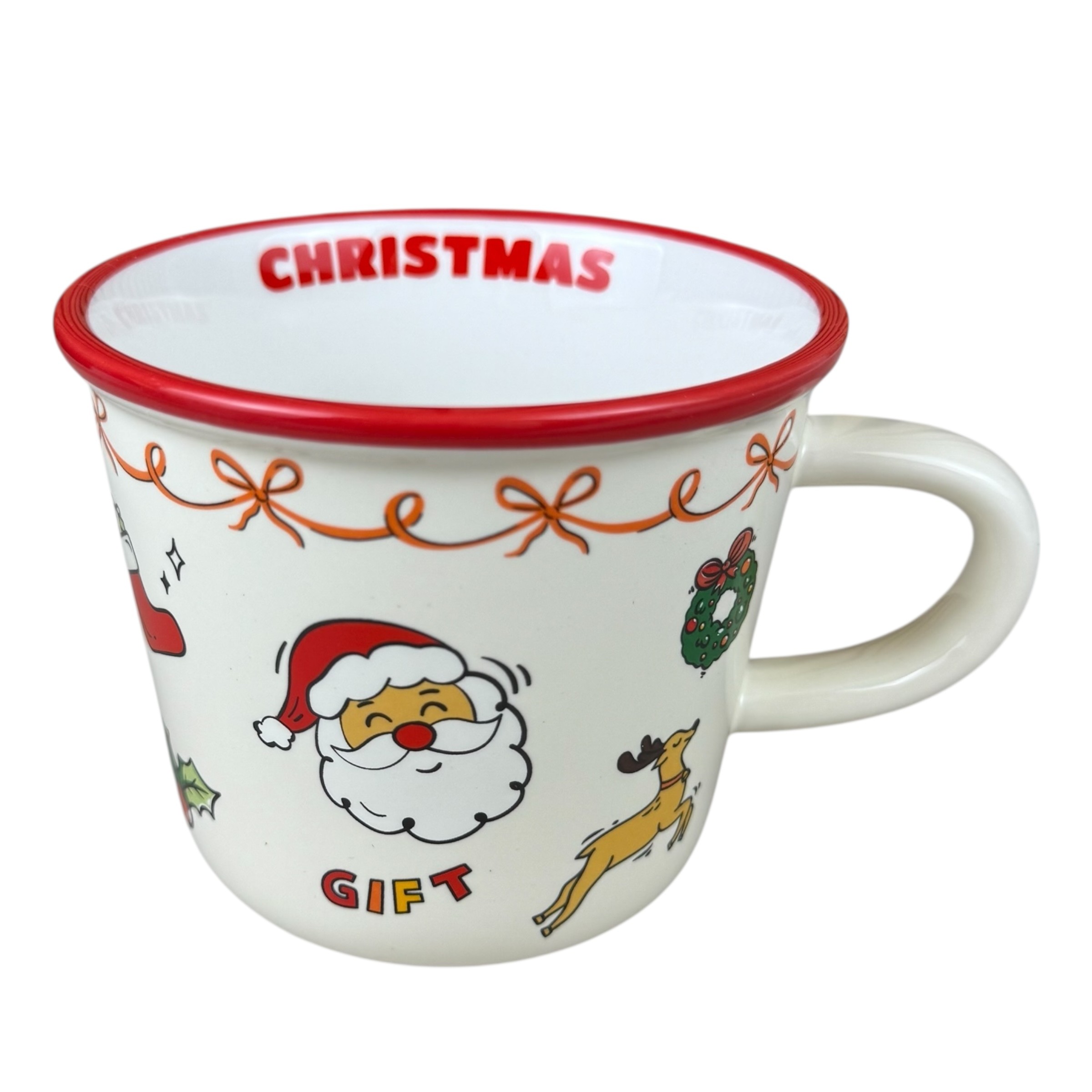 Funny Christmas Mug with Santa Claus, 330 ml