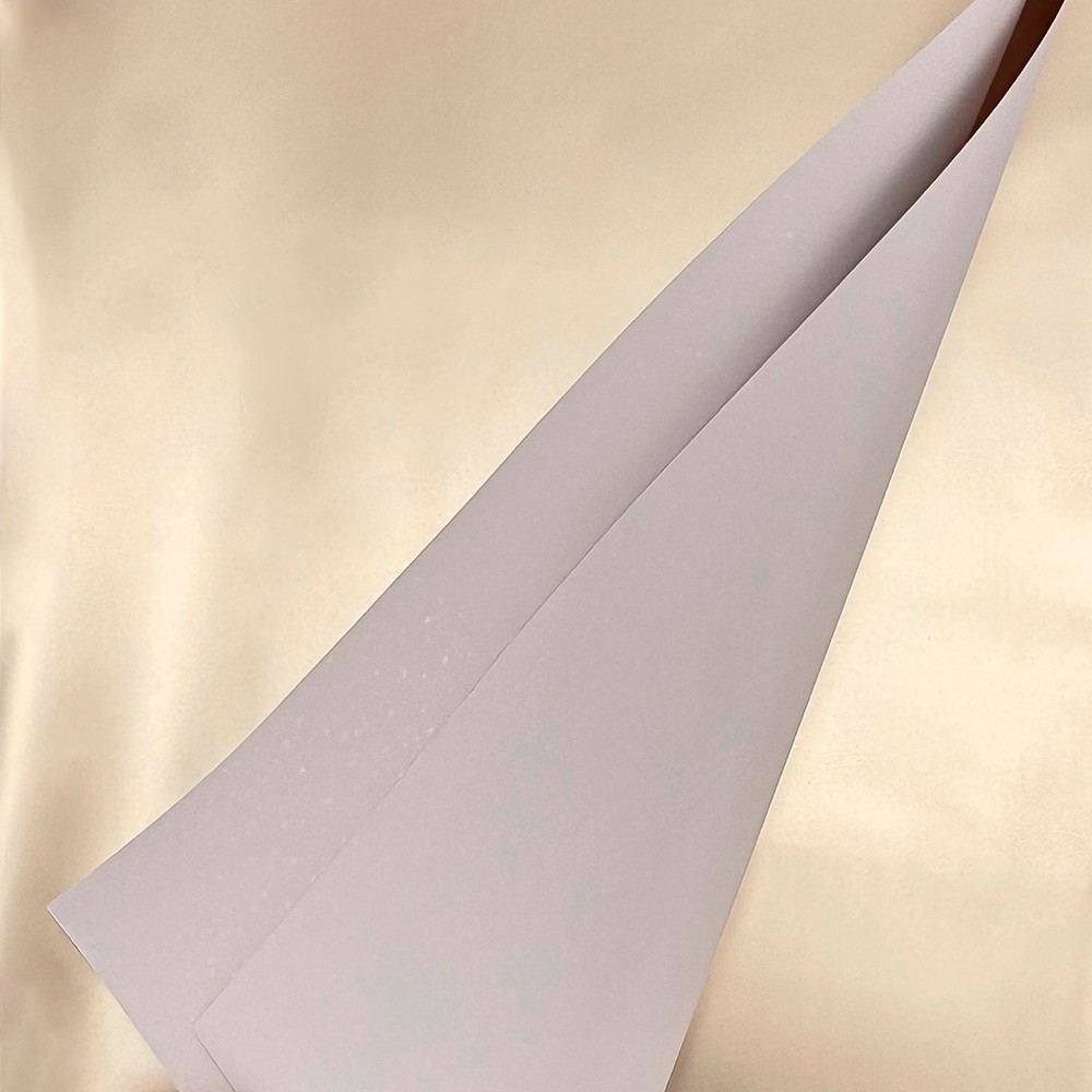 Celofan dublu bej-bronz cu efect metalic photo 2