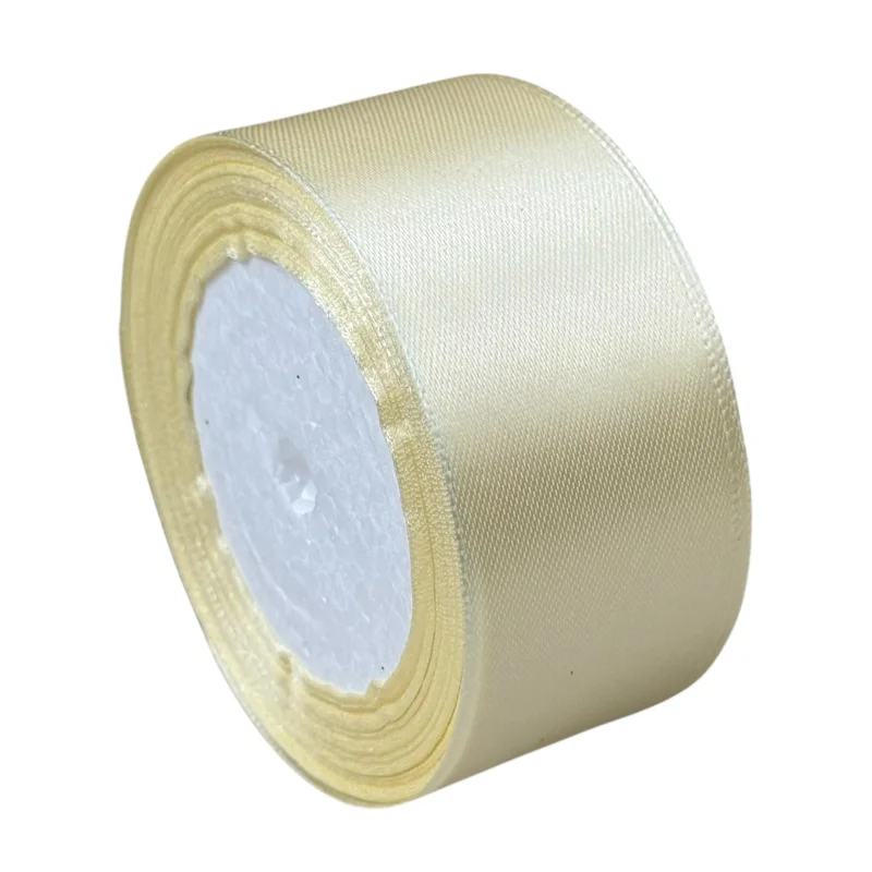 Set 5 role panglică florală satinată 4 cm x 22,8 m, #08