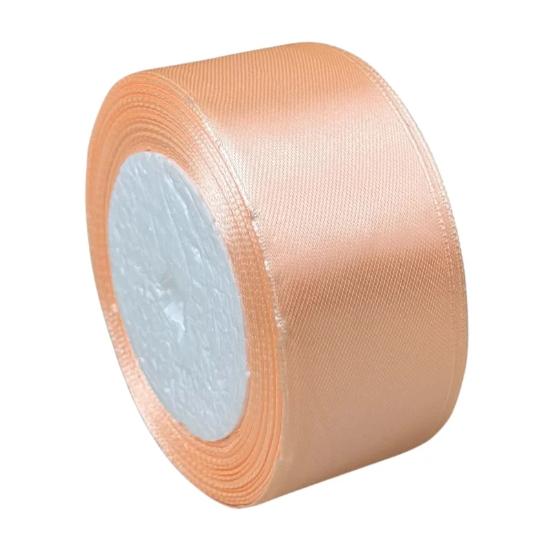 Set 5 role panglică florală satinată 4 cm x 22,8 m, #07