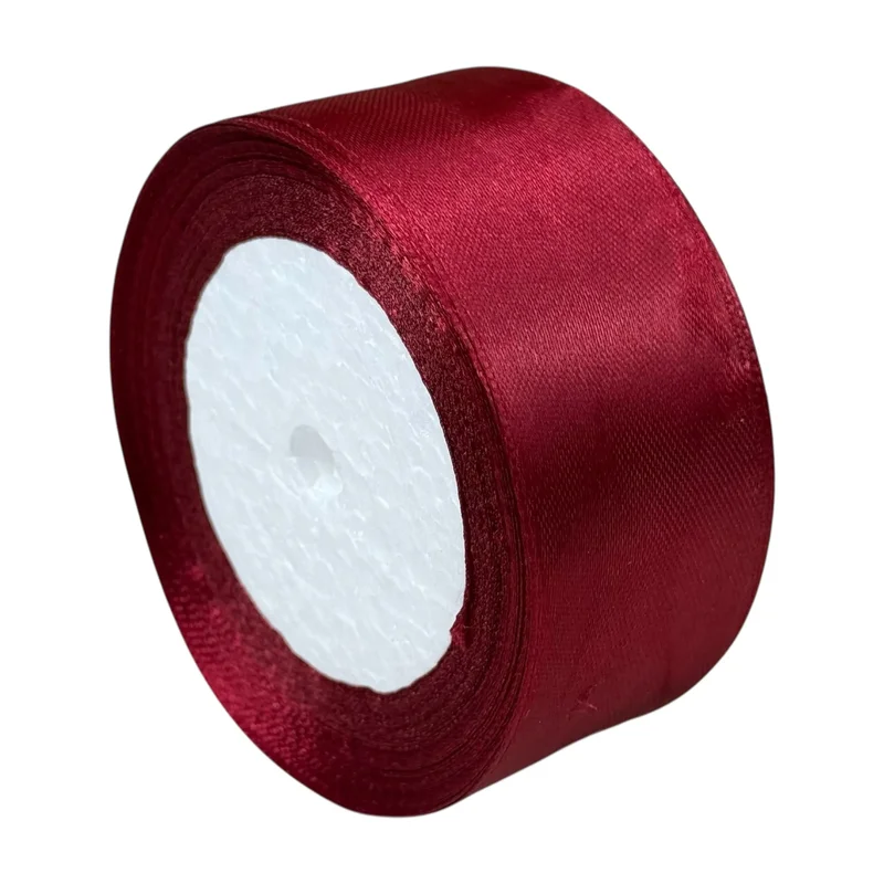 Set 5 role panglică florală satinată 4 cm x 22,8 m, #48