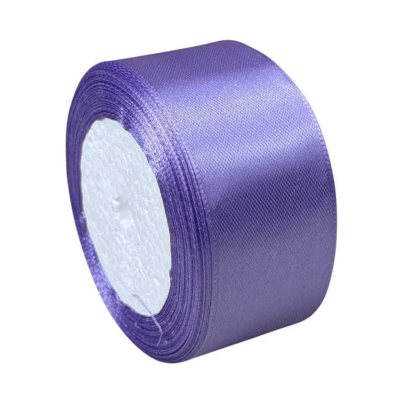 Set 5 role panglică florală satinată 4 cm x 22,8 m, #21