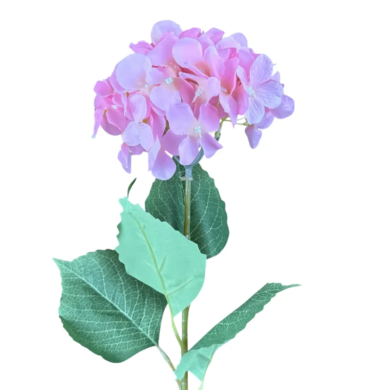 Hortensie artificială roz, 1 buchet decorativ