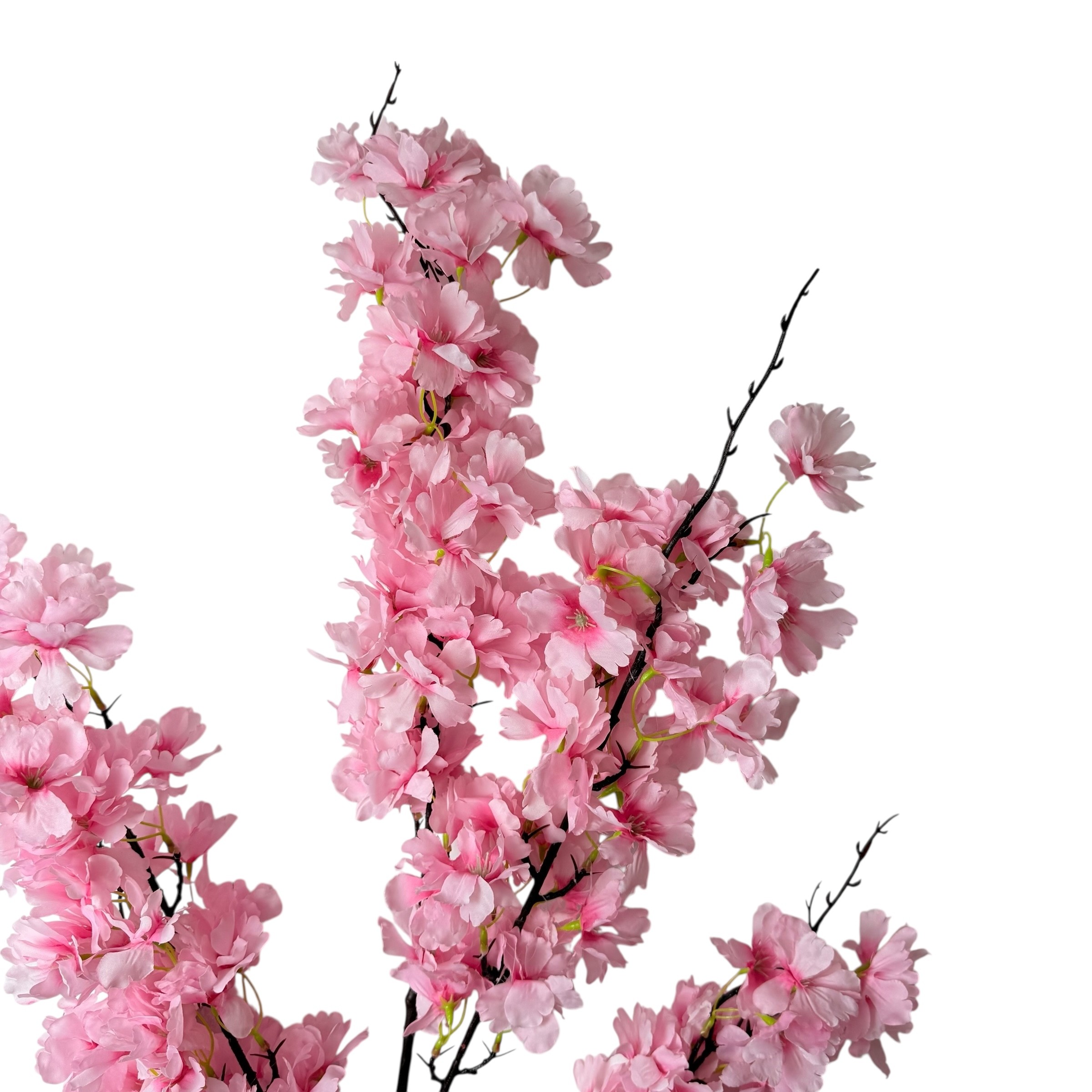 Ramură artificială de sakura, 160 cm, roz aprins photo 2