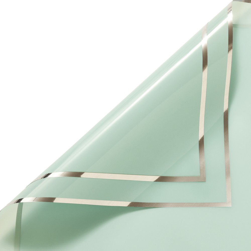 Celofan "Silver lace" #06 verde pastel