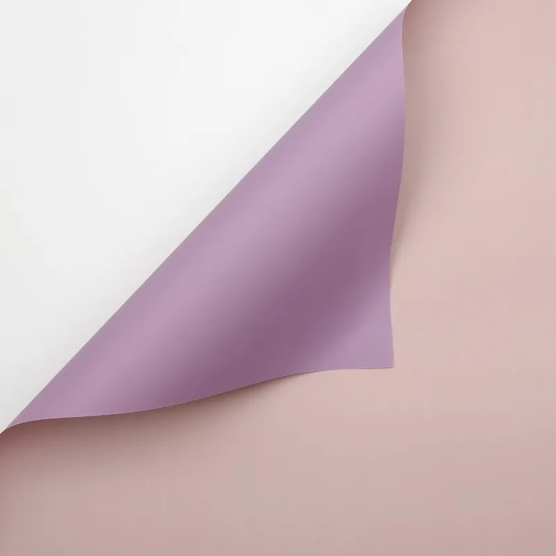 Celofan bicolor, roz și violet #031