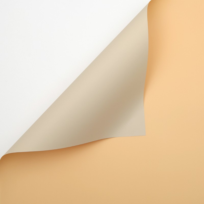 Dwukolorowy celofan, pomarańczowo-beżowy #054