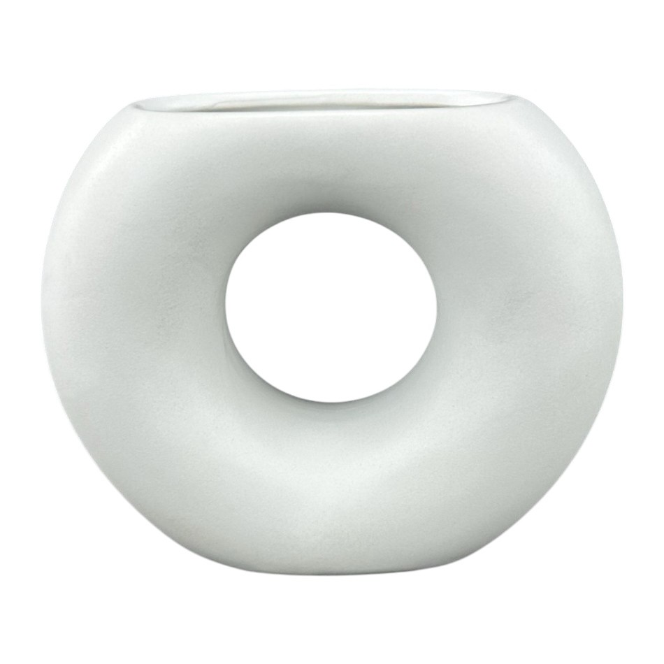 Vaza ceramica "Mate" gri