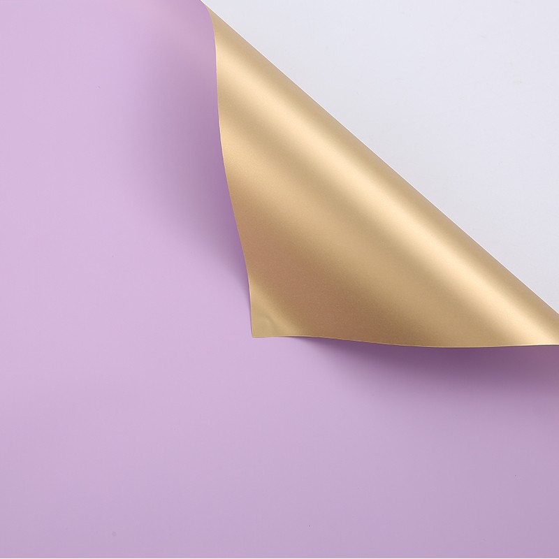 Two-colored "Gold" cellophane, lavender #032
