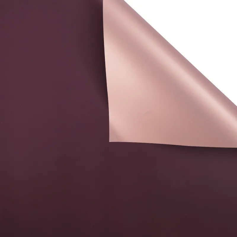 Celofan „Perla” bicolor, aur roz #018