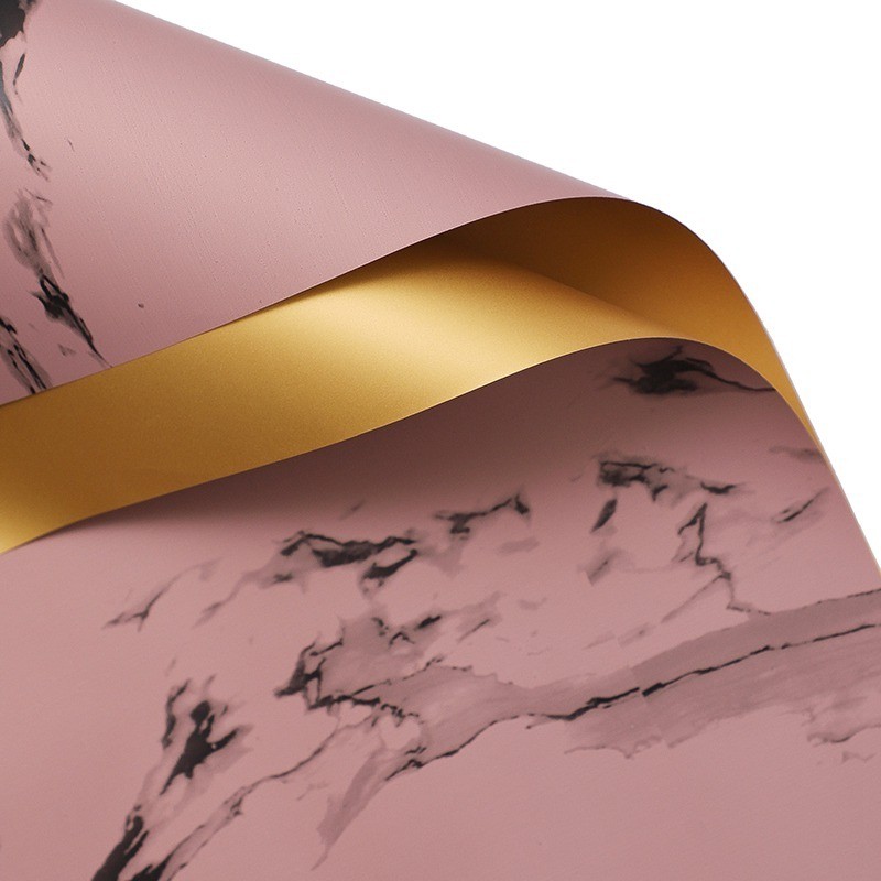 "Márvány és arany" bazsarózsa bazsarózsa celofán #162