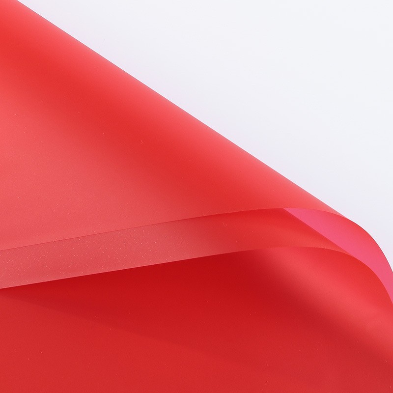 Transparent red cellophane #012