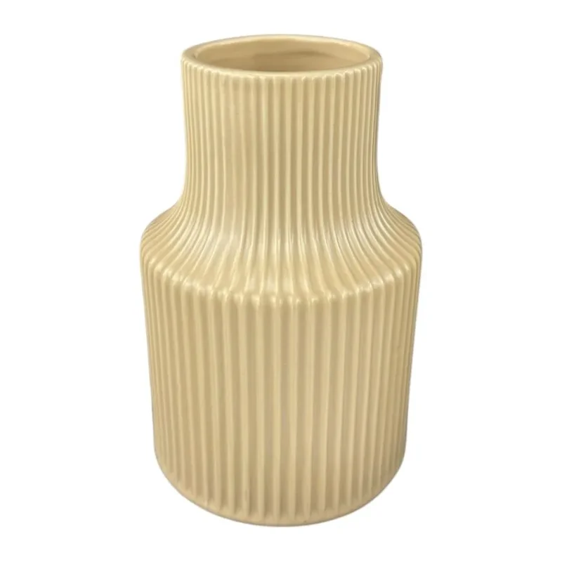 Vaza din ceramica "Harmony" crema
