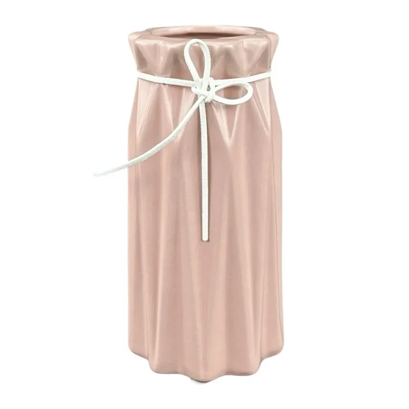 Vaza din ceramica roz "Camet S"