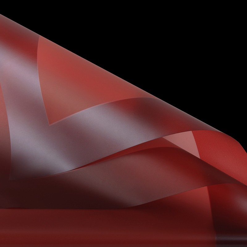 Translucent wine cellophane, with edge, 58x58 #11