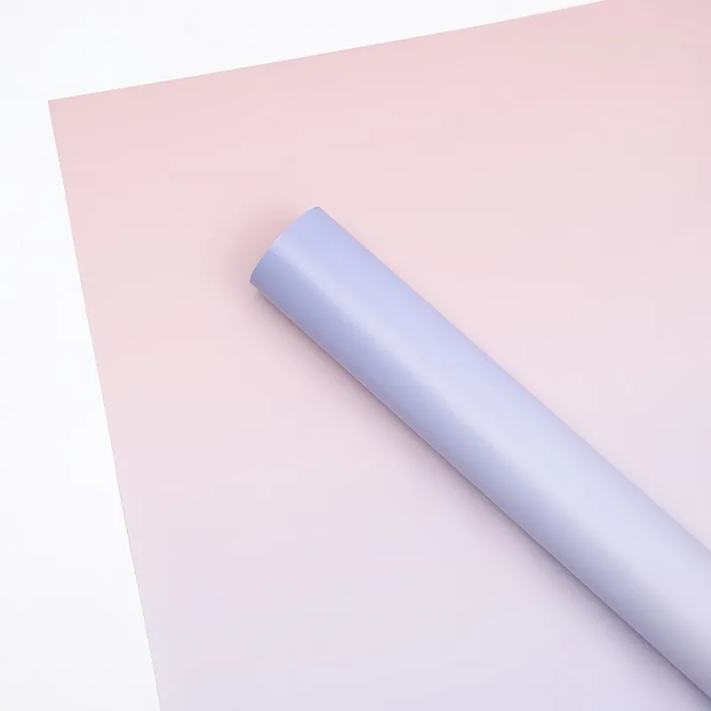 Celofan gradient liliac-roz 58x50cm #031