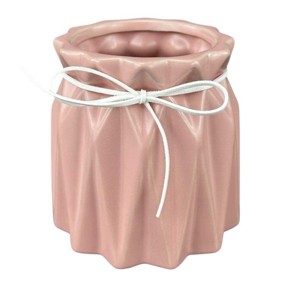 Vaza din ceramica roz "Tiny"