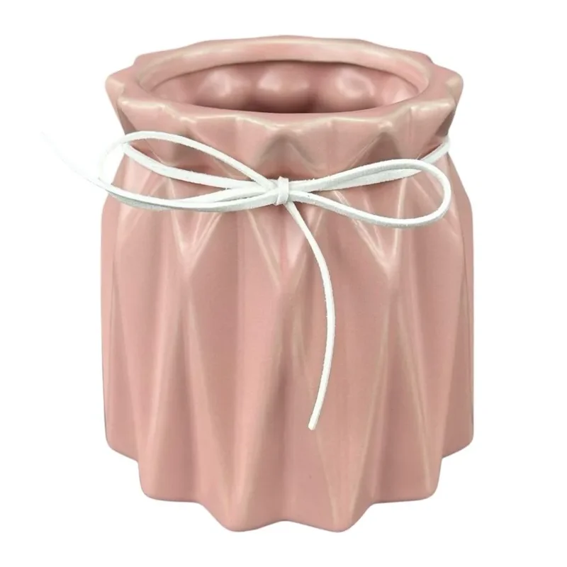 Vaza din ceramica roz "Tiny"