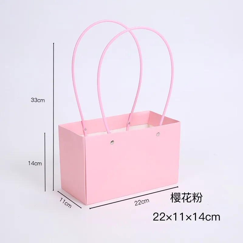 Geanta cu flori lata roz, cu manere din silicon, 22/11/14