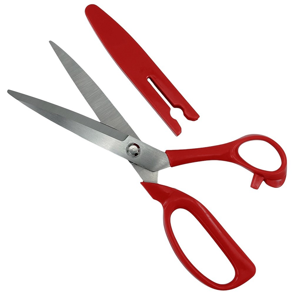 Червена ножица за цветя, желязо + пластмаса, 23/7 photo 2