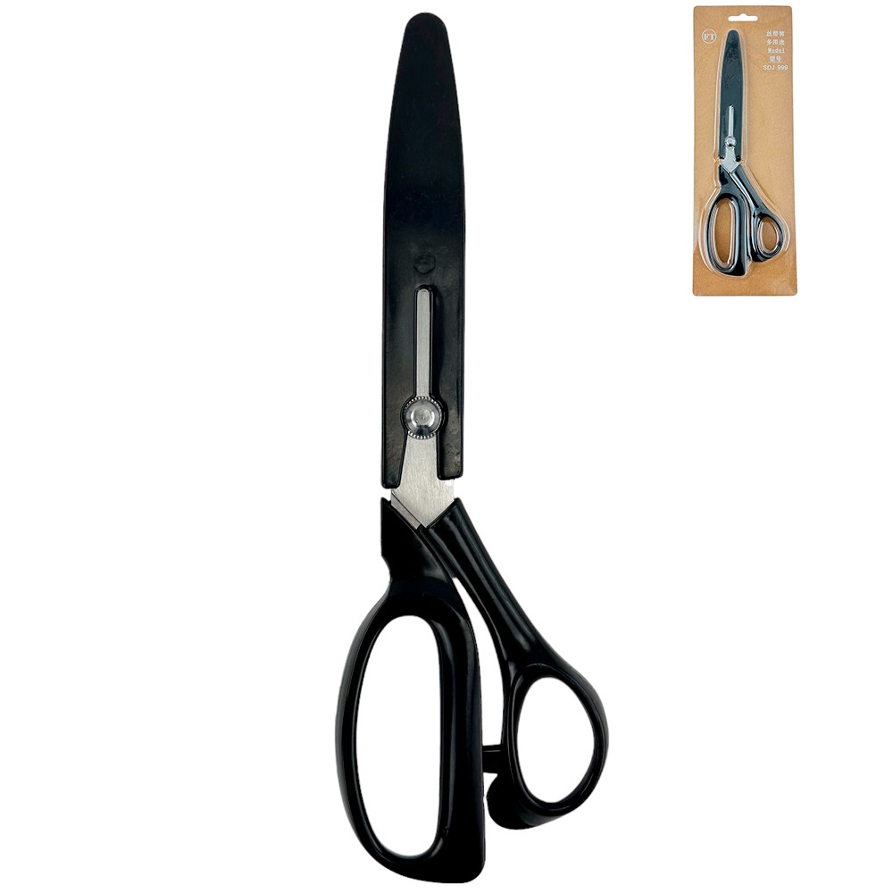 Черни ножици за цветя, желязо + пластмаса, 23/7