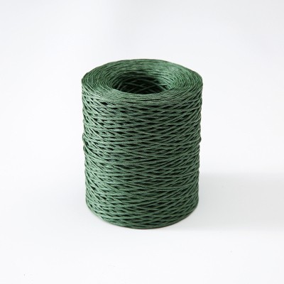 Iron wire with green paper, 200 meters
