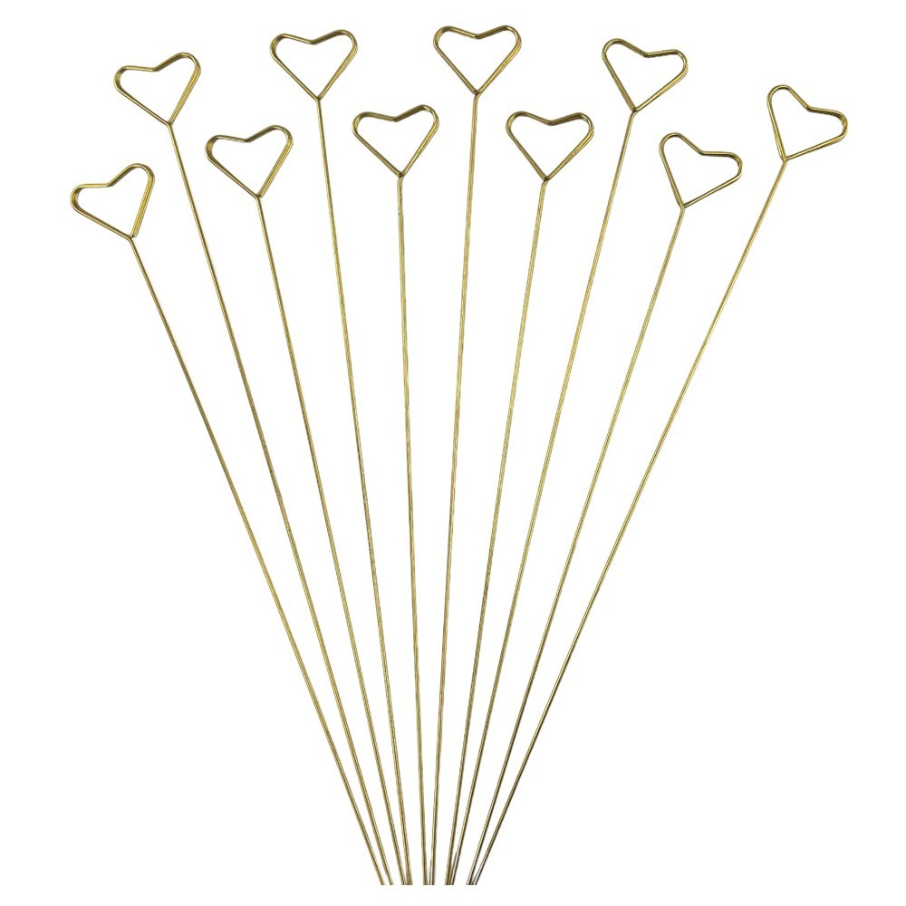 Heart-shaped flower topper 3x34 photo 2