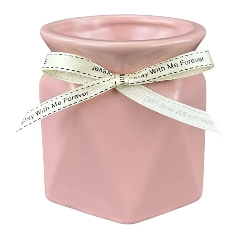 Vaza ceramica "Nicely S" roz