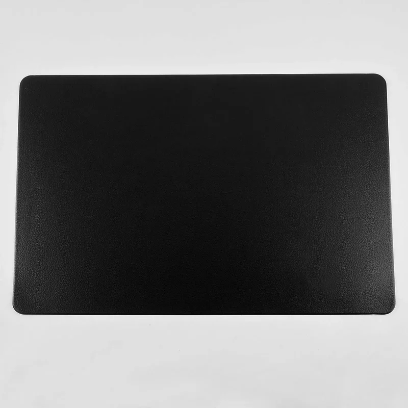 Zestaw 6 uchwytów na deski, PU, izolujące i antypoślizgowe, czarne, "Skin"