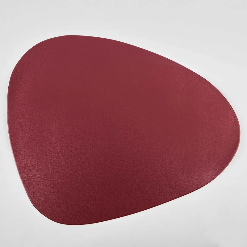 Zestaw 6 podpórek do desek, PU, izolujące i antypoślizgowe, czerwone, "Land"