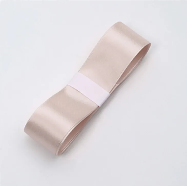 Polyester ribbon, milky tea, 2.5 cm / 32 m #155