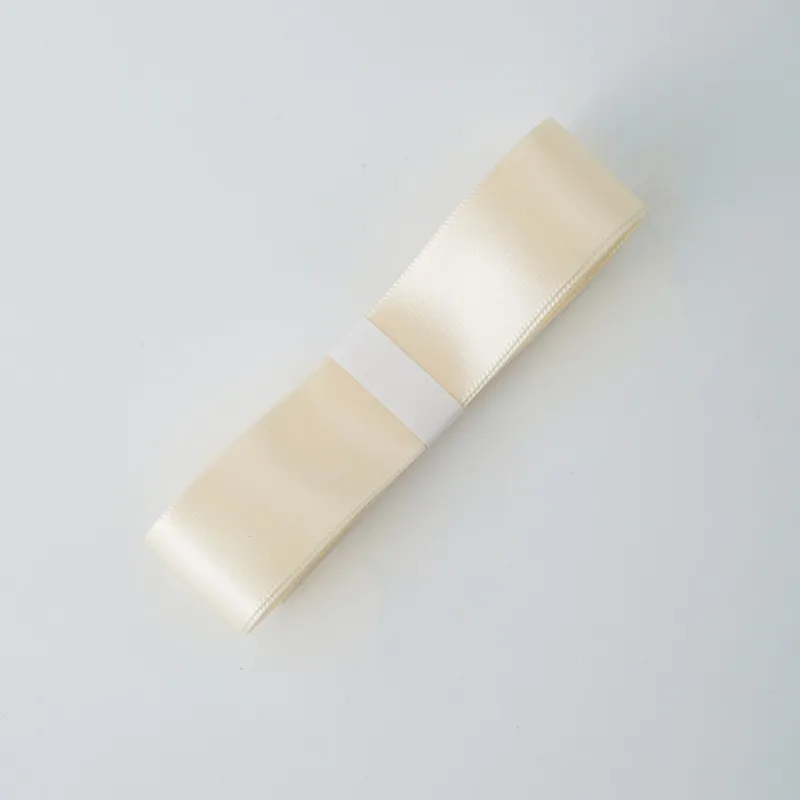 Polyester ribbon, Apricot, 2.5 cm / 32 m #1688