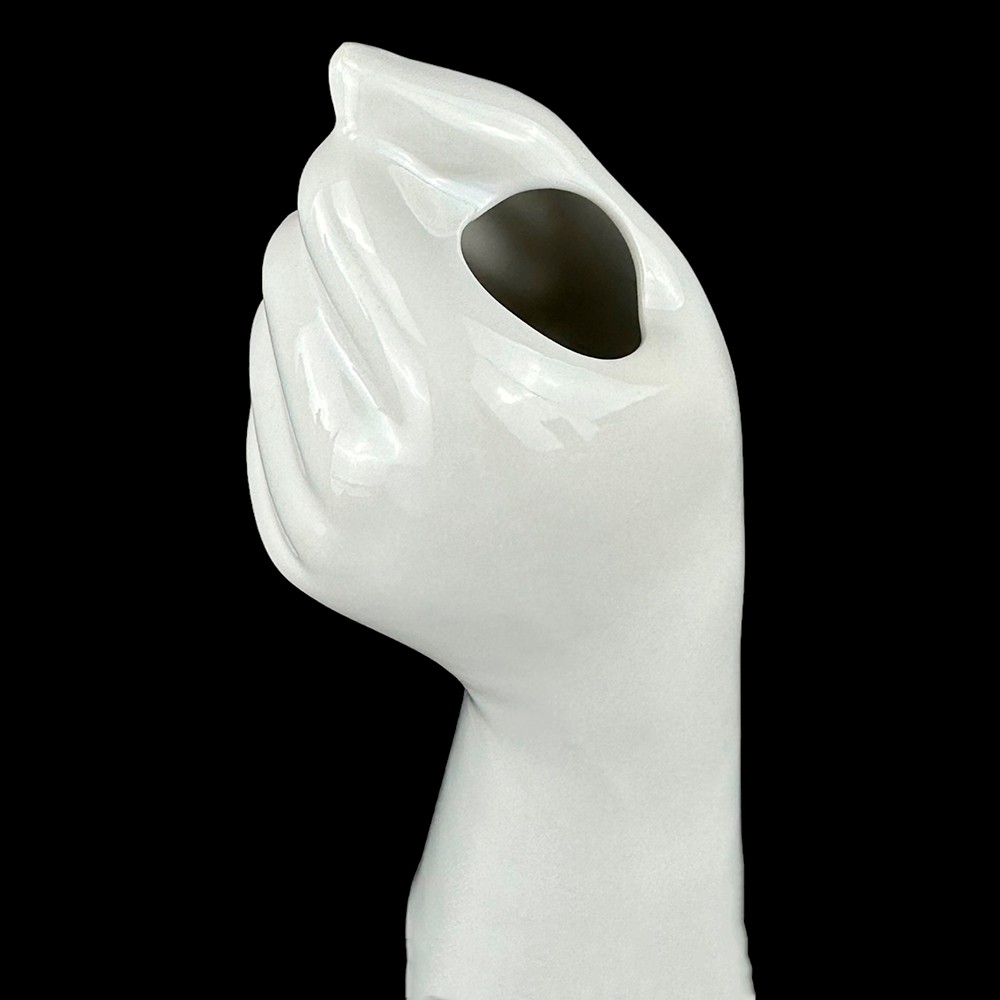 Vază din ceramică „Hand up” photo 3